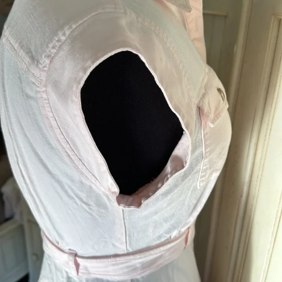 Anthropologie Buttonfront Mini Dress - Picture 9 of 13